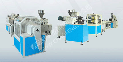 pvc鋼絲增強管材生產線