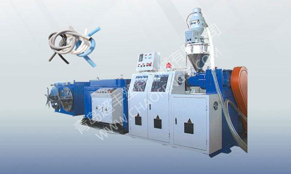 PE、PA、PP、PVC單波紋管生產線